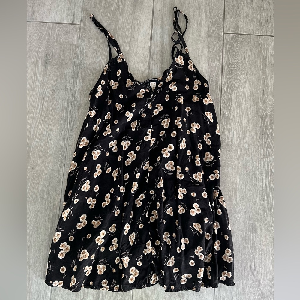 Brandy Melville sunflower sundress, with double straps
